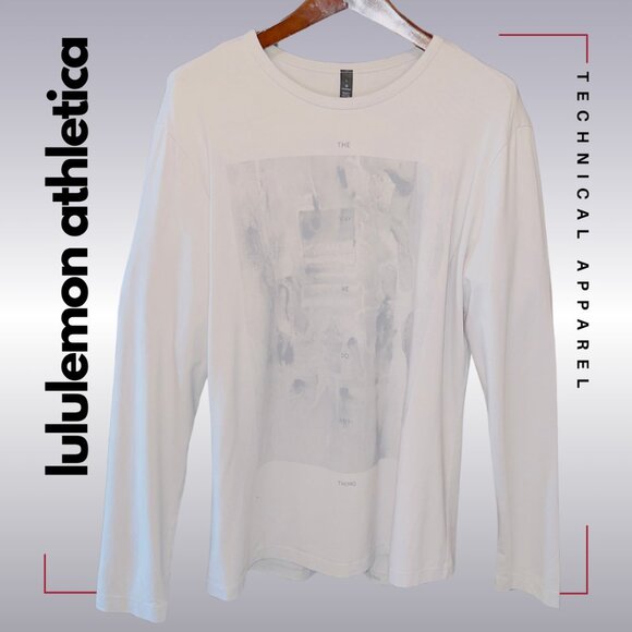 lululemon athletica Other - LULULEMON Men's Kris Kupskay Athletic Long Sleeve T-Shirt - LARGE